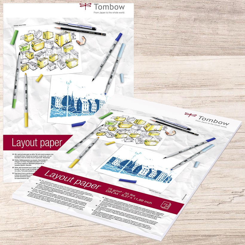 Tombow PB-LAYOUT Layoutblock