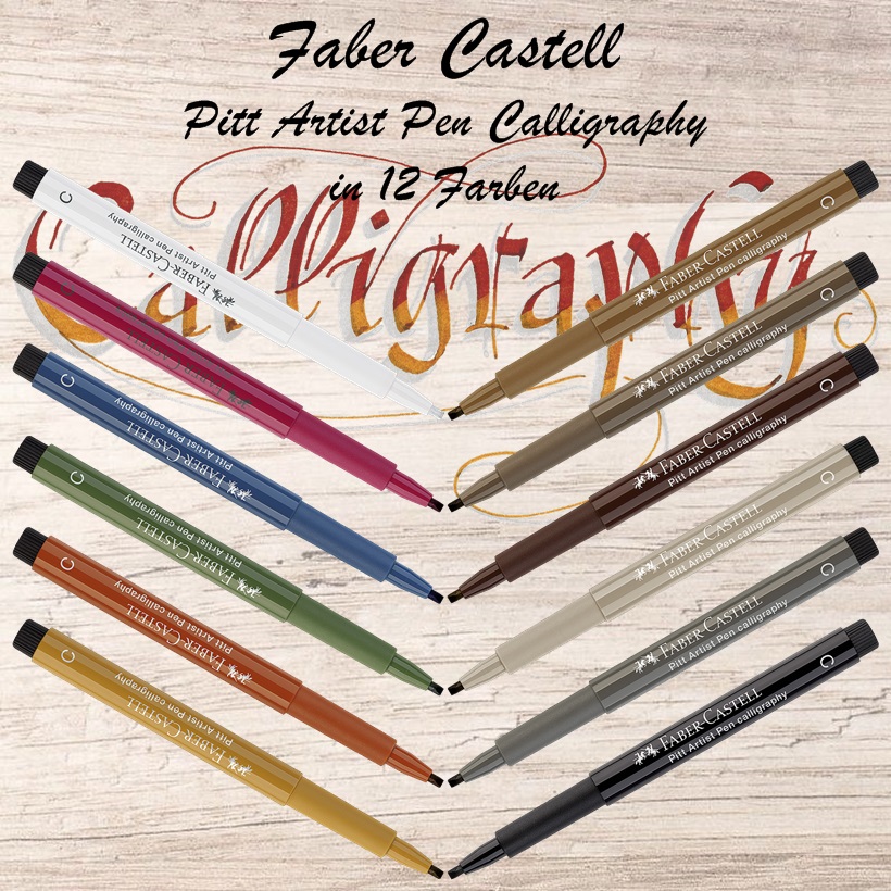 Faber-Castell Pitt Artist Pen Calligraphy