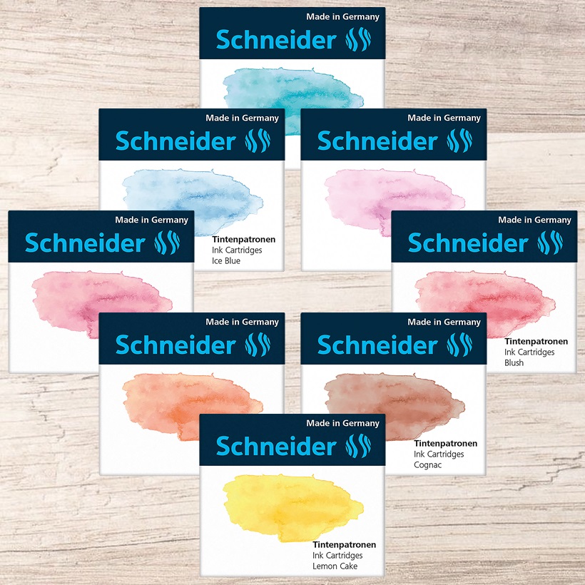 Schneider Tintenpatronen Pastell