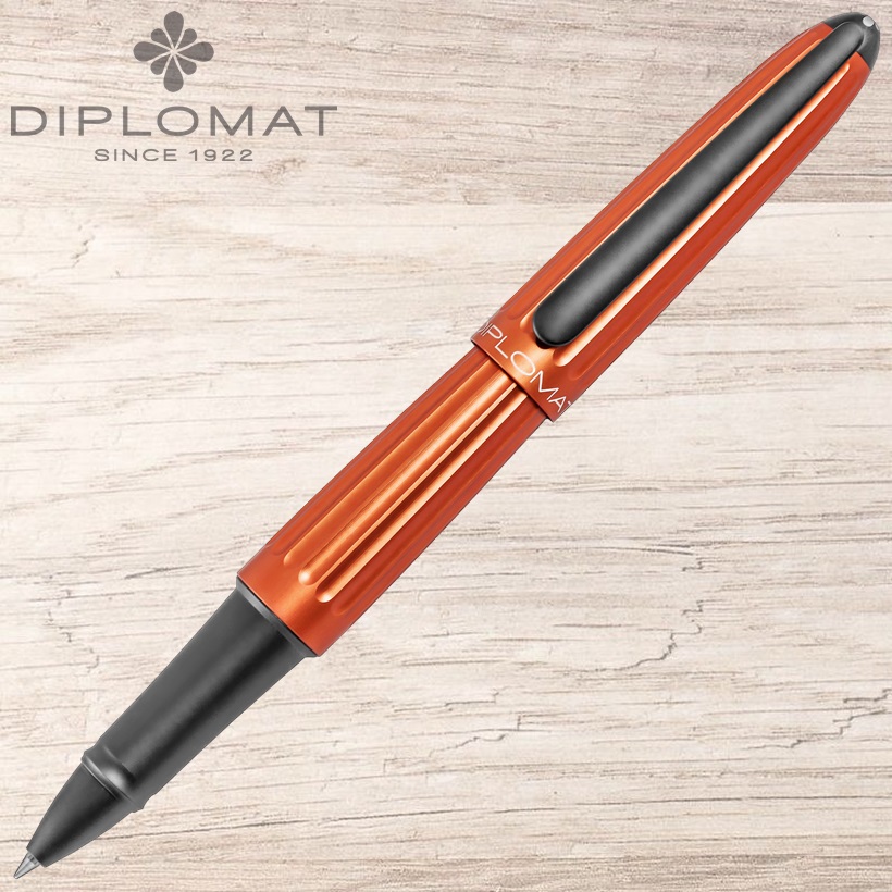 Diplomat Tintenroller Aero orange