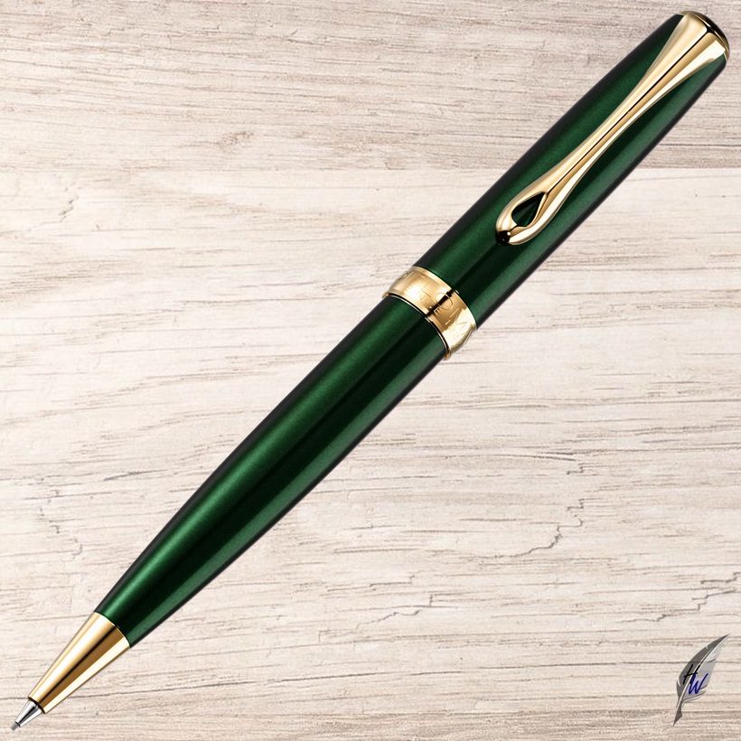 Diplomat Drehbleistift Evergreen Gold